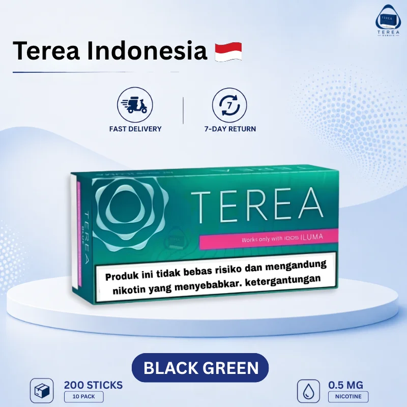TEREA Black Green Indonesia TEREA Black Green Indonesia