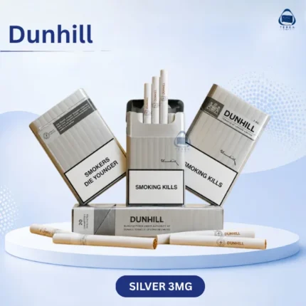 Dunhill 3mg Silver Cigarettes