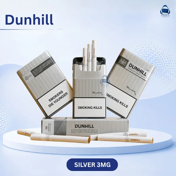 Dunhill 3mg Silver Cigarettes Dunhill 3mg Silver Cigarettes