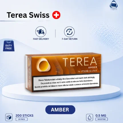 IQOS TEREA Amber Swiss