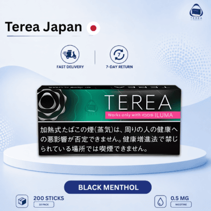 IQOS TEREA Black Menthol Japan