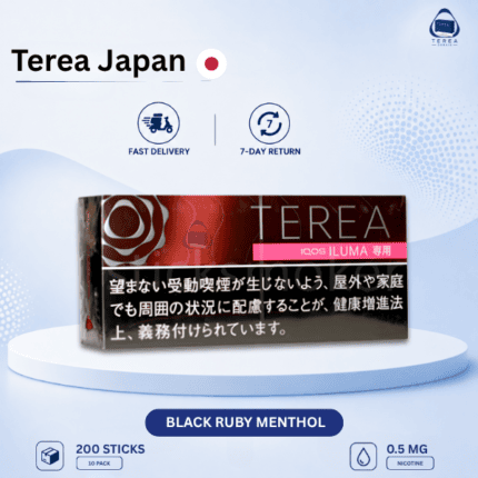 IQOS TEREA Black Ruby Menthol Japan