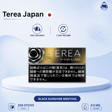 IQOS TEREA Black Sunshine Menthol Japan