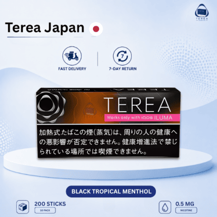 IQOS TEREA Black Tropical Menthol Japan