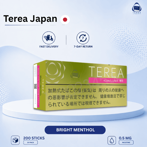 IQOS TEREA Bright Menthol Japan