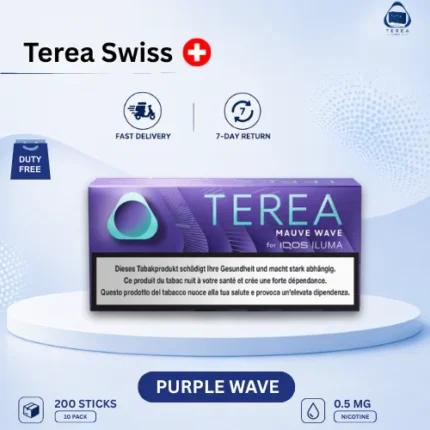 IQOS TEREA Purple Wave Swiss