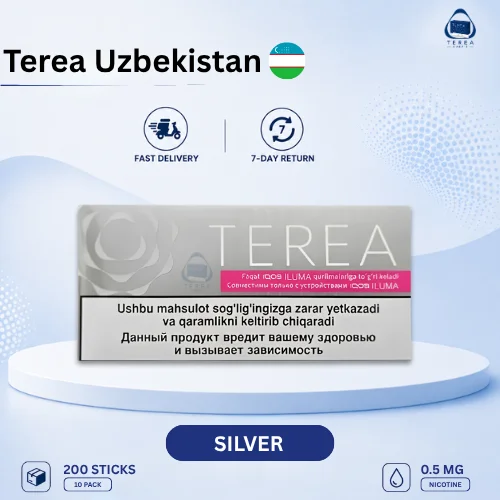 IQOS TEREA Silver Uzbekistan