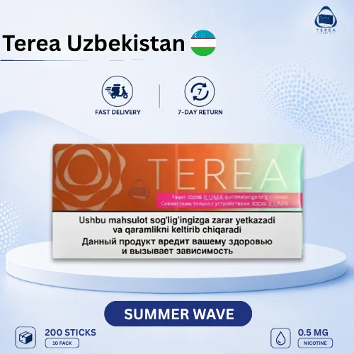 IQOS TEREA Summer Wave Uzbekistan