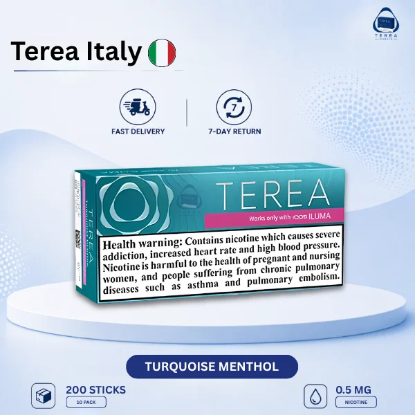 TEREA Turquoise Menthol Italy IQOS TEREA Turquoise Menthol Italy