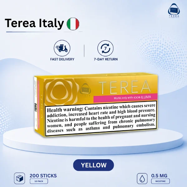 IQOS TEREA Yellow Italy