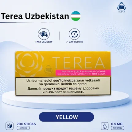 IQOS TEREA Yellow Uzbekistan