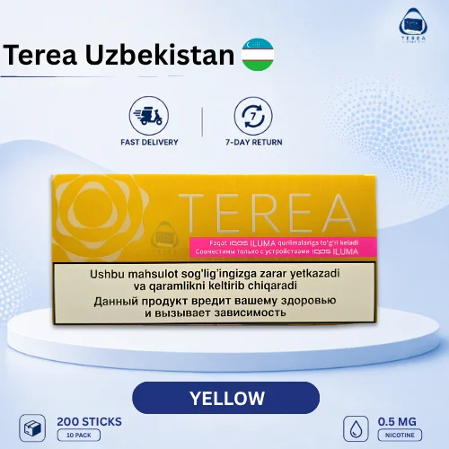 IQOS TEREA Yellow Uzbekistan